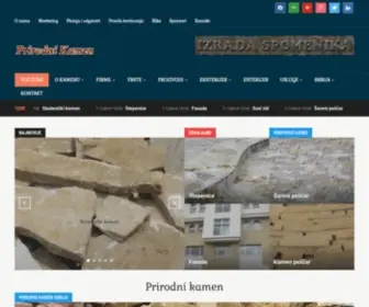 Prirodnikamen.org.rs(PRIRODNI KAMEN) Screenshot
