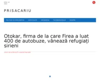 Prisacariu.ro(Eroare la baza de date) Screenshot