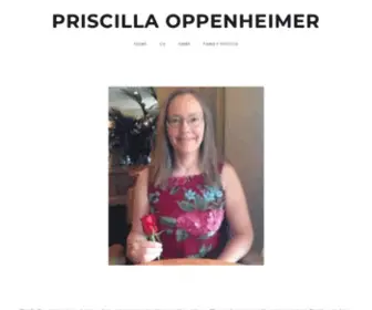 Priscilla.com(Priscilla Oppenheimer) Screenshot