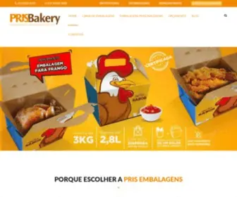 Prisembalagens.com.br(Pris Bakery) Screenshot