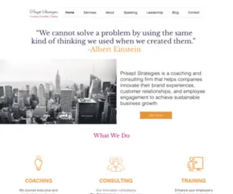 Priseptstrategies.com(Communication Coaching & Consulting) Screenshot