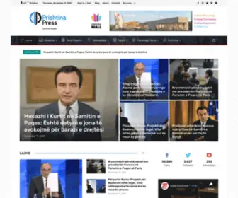 Prishtinapress.net(News) Screenshot