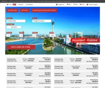 Prishtinaticket.com(Prishtinaticket Schweiz AG) Screenshot