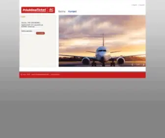 Prishtinaticket.net(Prishtinaticket Schweiz AG) Screenshot