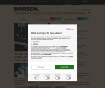 Prislisten.dk(Børsen) Screenshot