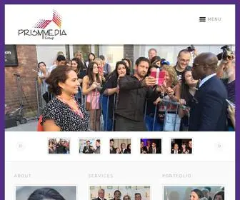 Prism-MG.com(Prism Media Group) Screenshot