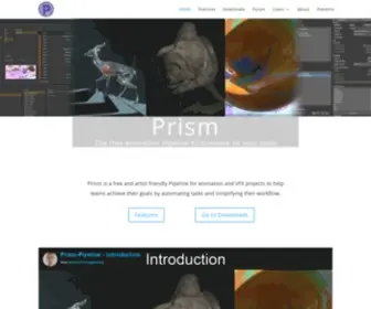 Prism-Pipeline.com(Prism Pipeline) Screenshot