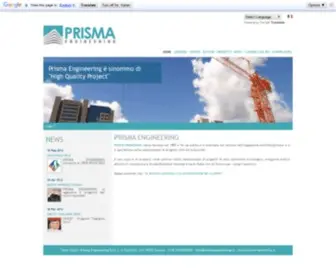 Prismaengineering.it(Prisma Engineering) Screenshot