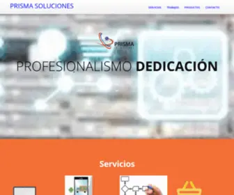 Prismasoluciones.cl(Prisma Soluciones) Screenshot
