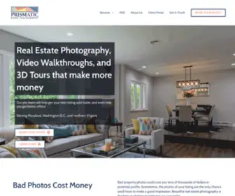 Prismatichomephotos.com(Professional Real Estate Photography Services in Maryland) Screenshot