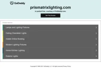 Prismatrixlighting.com(Prismatrixlighting) Screenshot