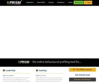 Prismbrainmapping.com(A revolution in understanding human behaviour for leadership) Screenshot