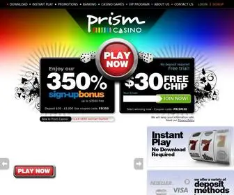 Prismcasino.com Screenshot