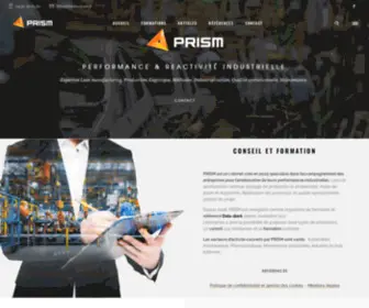 Prismconseil.fr(Prism conseil et formation) Screenshot
