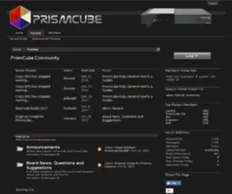 Prismcube-Community.net(Nginx) Screenshot