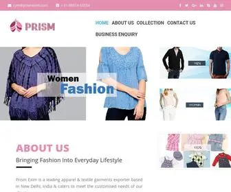 Prismexim.com(prismexim) Screenshot