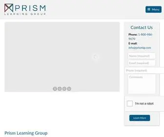 Prismlg.com(Prism Learning Group) Screenshot