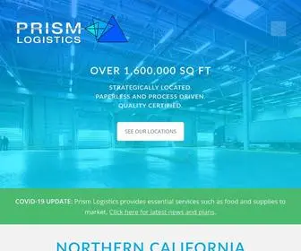 Prismlogistics.com(Northern California Logistics) Screenshot