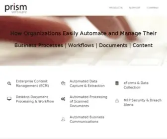 Prismsoftware.com(Prism Software) Screenshot