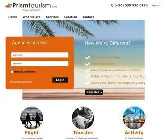 Prismtourism.com(Offers flights) Screenshot