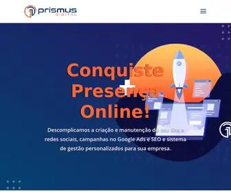 Prismus.digital(Web Design) Screenshot