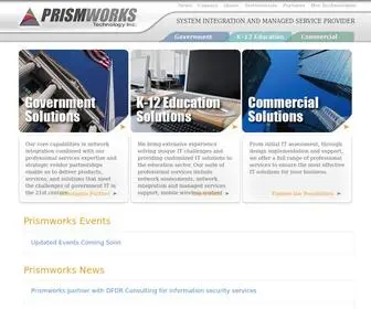 Prismworks.net(Prismworks Technology) Screenshot