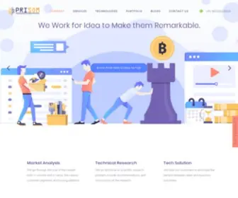 Prisomtechnology.com(Prisom Technology LLP) Screenshot