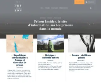 Prison-Insider.com(Prison Insider) Screenshot