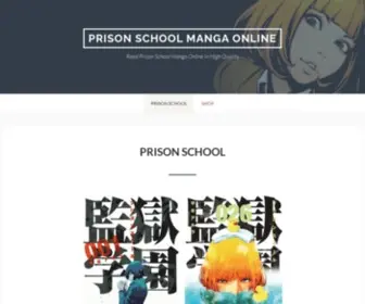 Prison-School-Manga.com(Prison School Manga) Screenshot