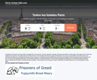 Prisonersofgreed.org(Pet friendly hoteles) Screenshot
