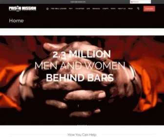 Prisonmission.org(Prison Mission Association) Screenshot