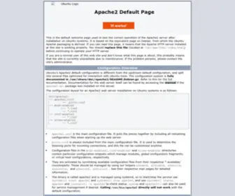 Prison.org(Apache2 Ubuntu Default Page) Screenshot
