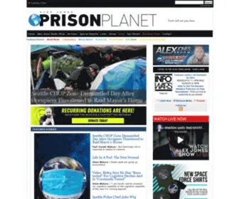 Prisonplanet.biz(Prison Planet.com) Screenshot