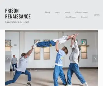 Prisonrenaissance.org(Prison Renaissance) Screenshot