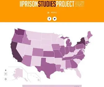 Prisonstudiesproject.org(Teaching, Research and Engagement) Screenshot
