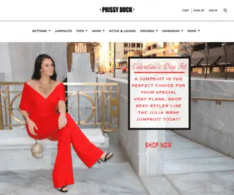 Prissyduck.com(Tall Women's Clothing) Screenshot