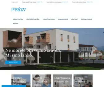 Pristan.si(Zavod Pristan) Screenshot