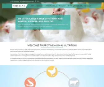 Pristineanimalnutrition.com(Feed Nutrition) Screenshot