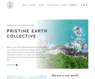 Pristinecollective.com(Pristine Earth Collective) Screenshot