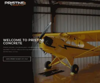 Pristineconcrete.com(Pristineconcrete) Screenshot