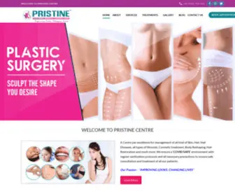 Pristinecosmesis.com(Cosmetic Surgery in Thane) Screenshot