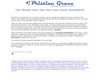 Pristinegrace.org(Pristine Grace) Screenshot