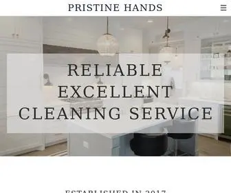 Pristinehands.com(PRISTINE HANDS) Screenshot