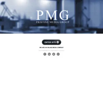 Pristinemediagroupllc.com(Pristine Media Group) Screenshot