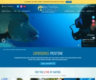 Pristineparadisepalau.com(Pristine Paradise Palau) Screenshot