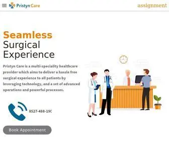 Pristyncare.com(Pristyn Care Surgical Centre) Screenshot