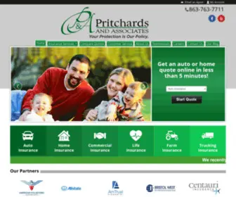 Pritchardsinc.com(Reliable Insurance Agency with 25 Years of Experience) Screenshot