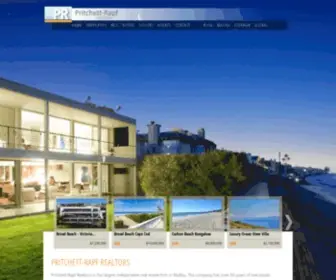 Pritchett-Rapf.com(Pritchett-Rapf Realtors) Screenshot