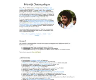 Prithv1.xyz(Prithvijit Chattopadhyay) Screenshot