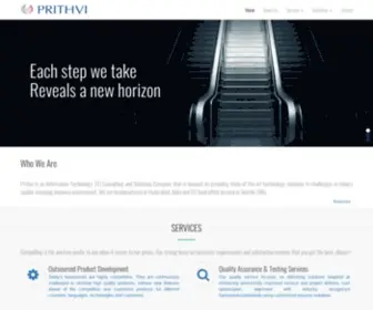 Prithvisolutions.com(Data Analytics) Screenshot